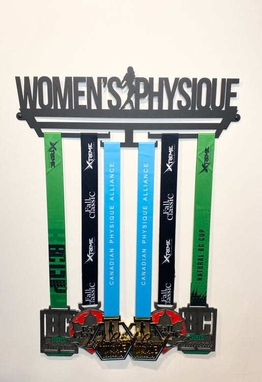 Women's Physique Medal Hanger